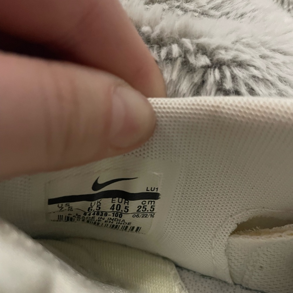 Nike White Court Shoes - Picture 4 of 4